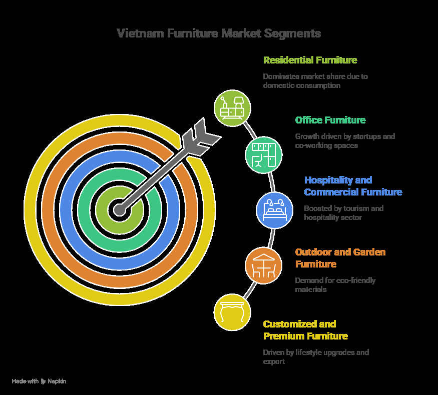 How the Vietnam Furniture Market Is Diversifying Across Segments and Gearing Up for Future Growth