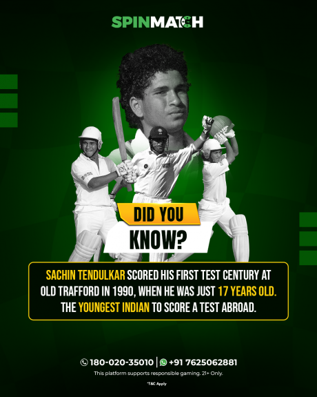 Spinmatch Recalls Sachin’s Old Trafford 1990 Masterclass