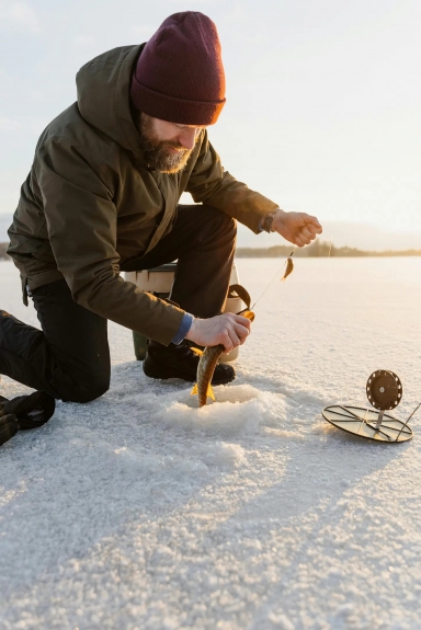 Unforgettable Winter Escapes With Ice Fishing In Lapland