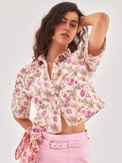 Stay Cool and Stylish in Lightweight Womens Printed Cotton Shirts
