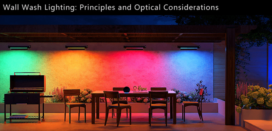 Wall Wash Lighting: Principles and Optical Considerations