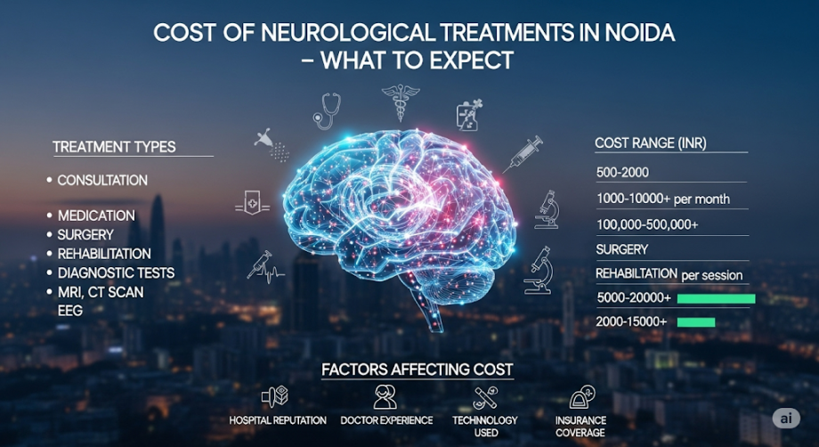 Cost of Neurological Treatments in Noida – What to Expect