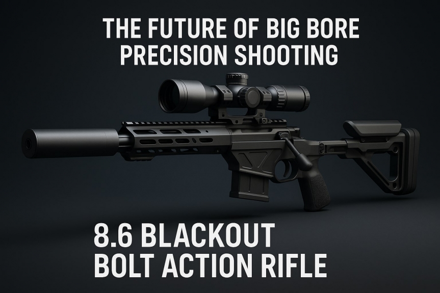 8.6 Blackout Bolt Action Rifle: The Future of Big Bore Precision Shooting