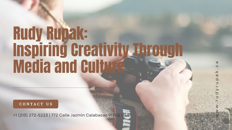 Rudy Rupak: Inspiring Creativity Through Media and Culture