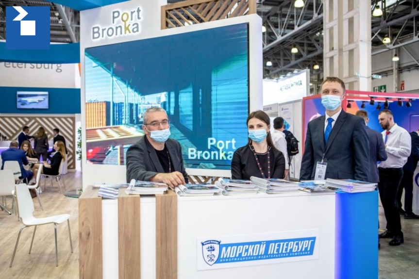 Port Bronka team at TransRussia & SkladTech.