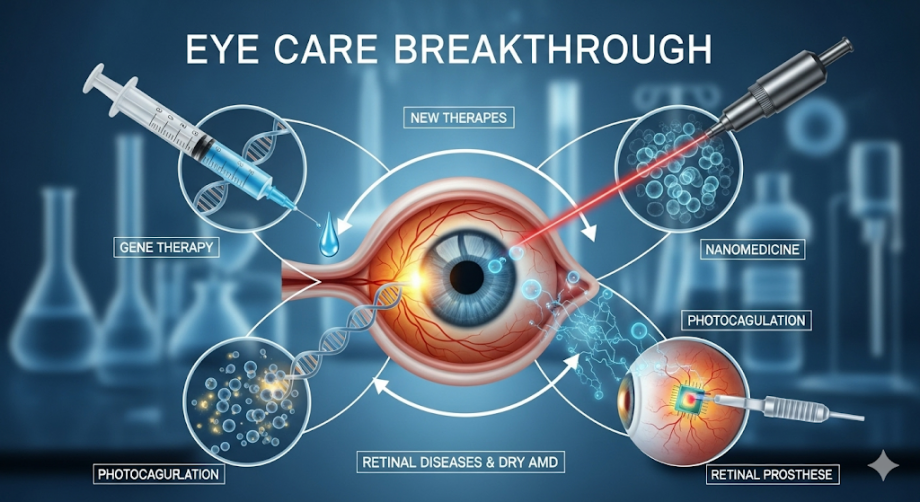 New Therapies for Retinal Diseases and Dry AMD: A Breakthrough in Eye Care