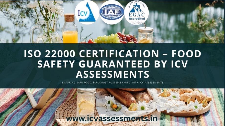 Achieve ISO 22000 Certification with ICV Assessments | ISO Certification in India