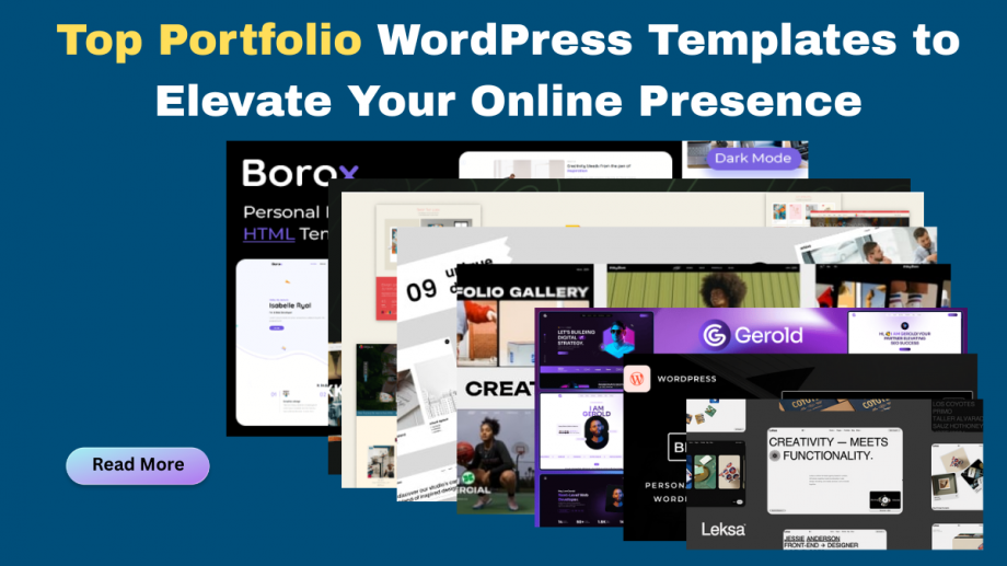 Top Portfolio WordPress Templates to Elevate Your Online Presence