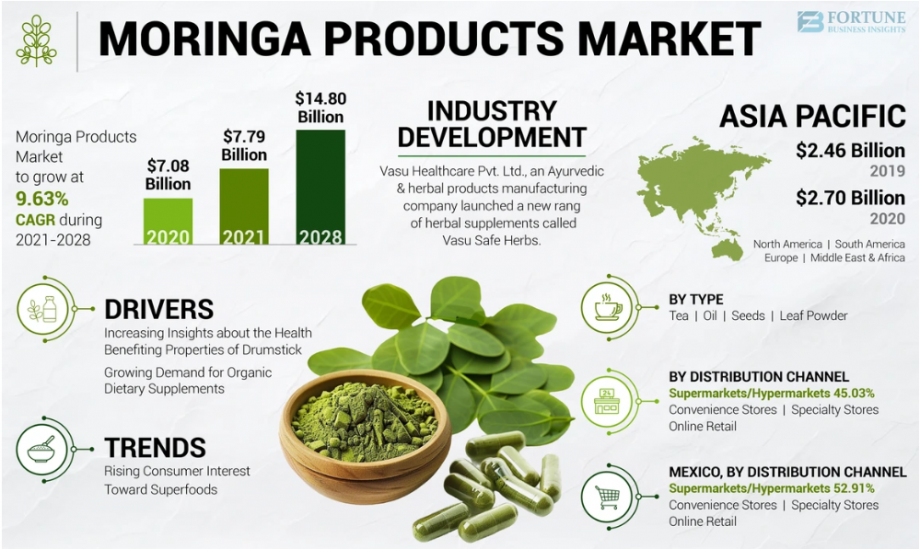 Moringa Products Market Innovation Landscape and Strategic Opportunities 2032