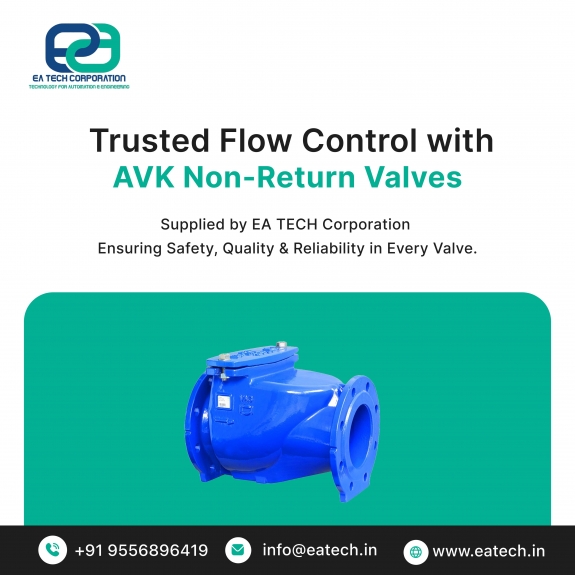 Reliable Non-Return Valve for Water — EA Tech Corporation’s Solution in India